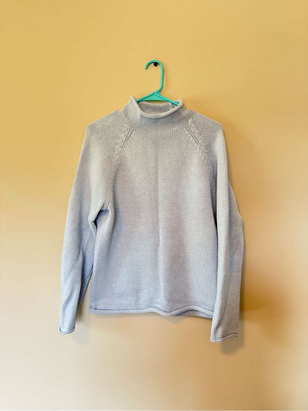 J.Crew 1988 Rollneck sweater heather bluestone